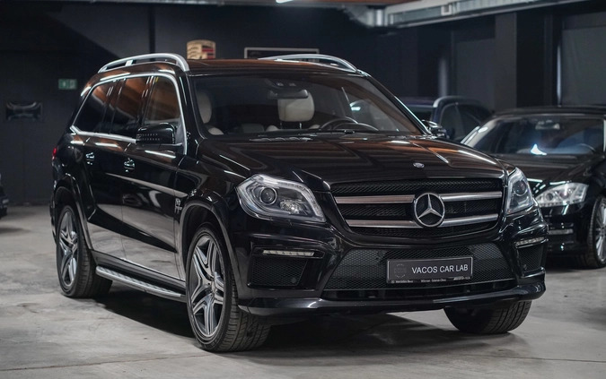 Mercedes-Benz GL cena 179000 przebieg: 158000, rok produkcji 2012 z Pobiedziska małe 704